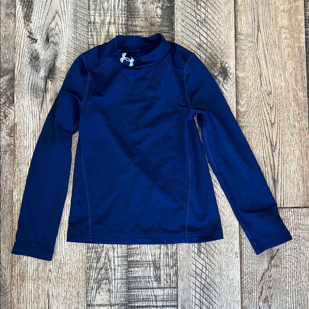 Under Armour Kids Blue Long Sleeve Shirt